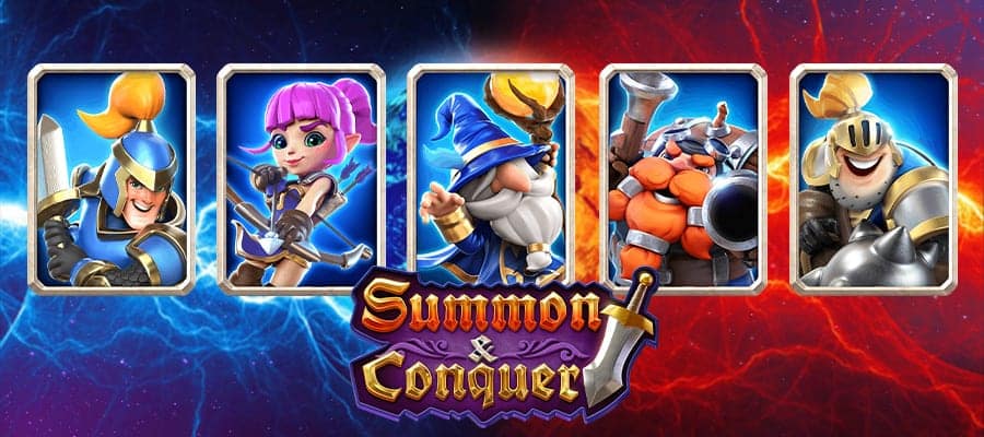 รีวิวเกมสล็อต Summon Conquer New Slot Download Free to Jackpot 2021 | Pussy888 5