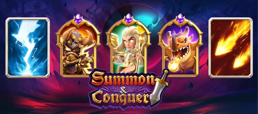 รีวิวเกมสล็อต Summon Conquer New Slot Download Free to Jackpot 2021 | Pussy888 6