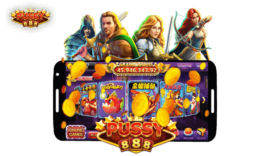 Pussy888 เกมส์ออนไลน์ที่เล่นง่าย ได้เงินจริง Free to Jackpot 2021 1